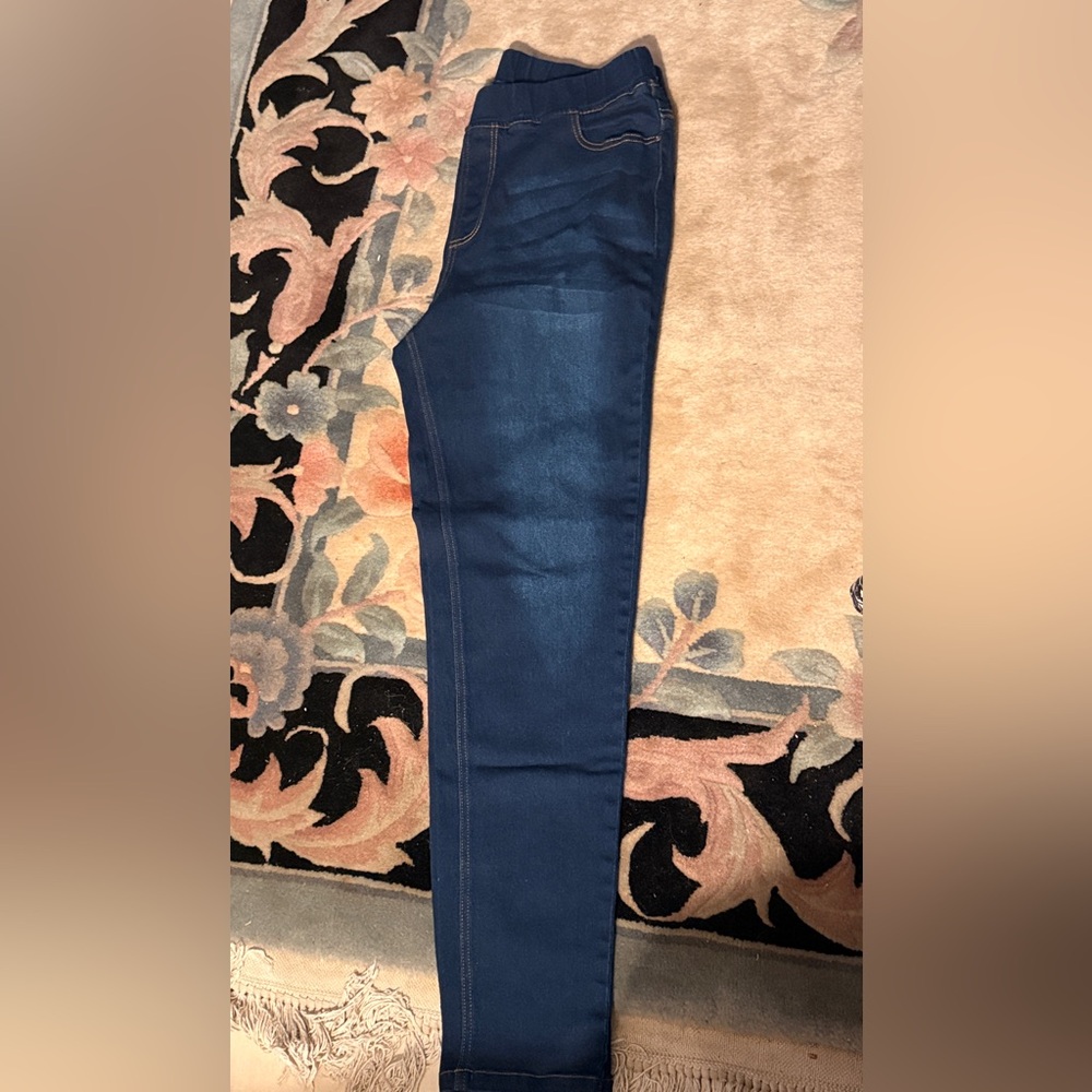 Women's Dark Blue Jeans, no brand. Long, XL